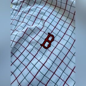 BOSTON RED SOX Button Front Shirt XXL